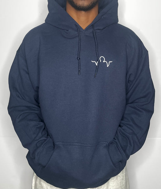 NAVY || HOODIE